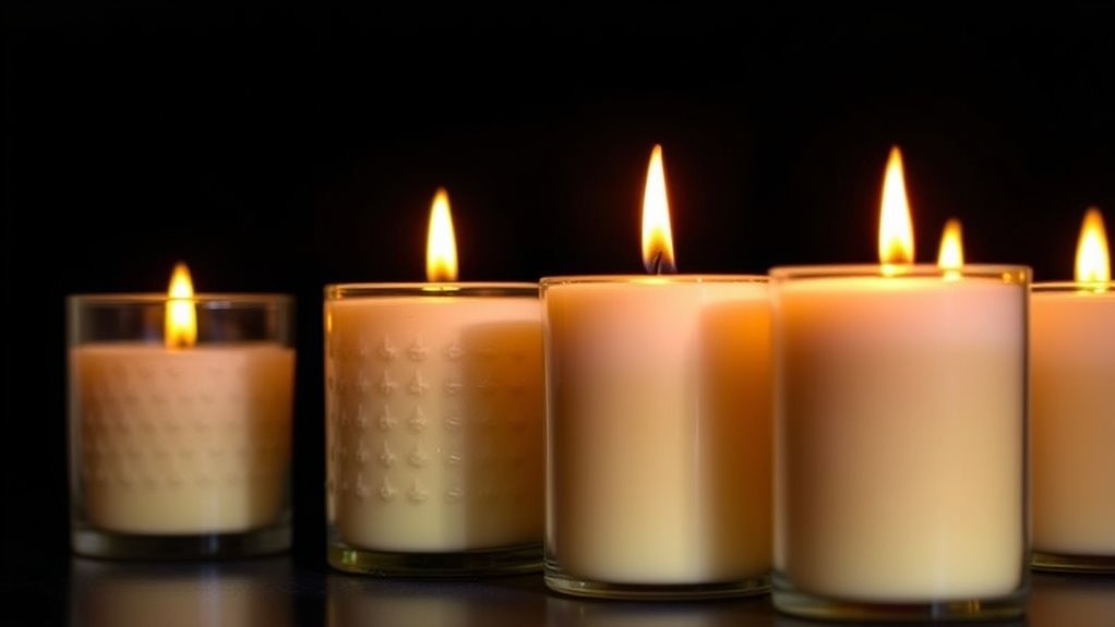 long lasting safe portable candles