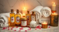 luxury bath oil sets