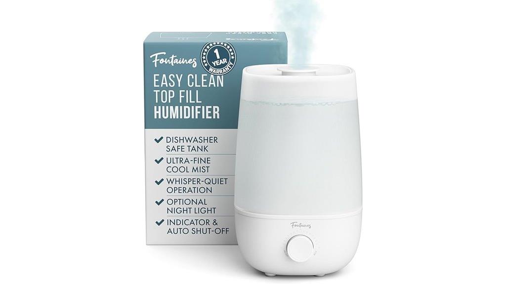 luxury humidifier with spray