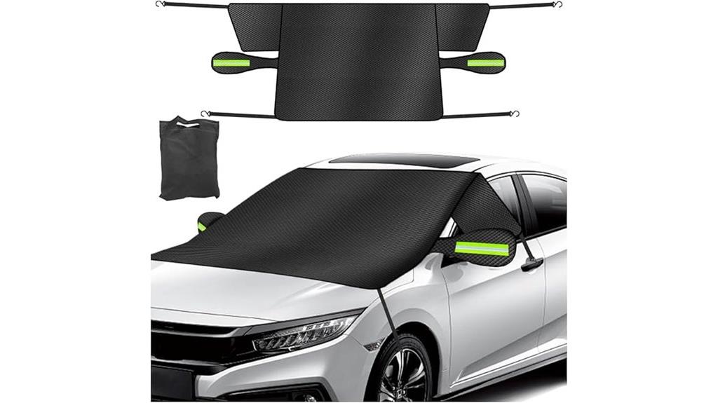 magnetic snow cover for car