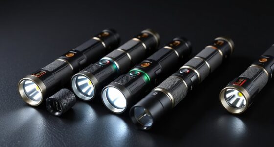 magnetic usb rechargeable flashlights