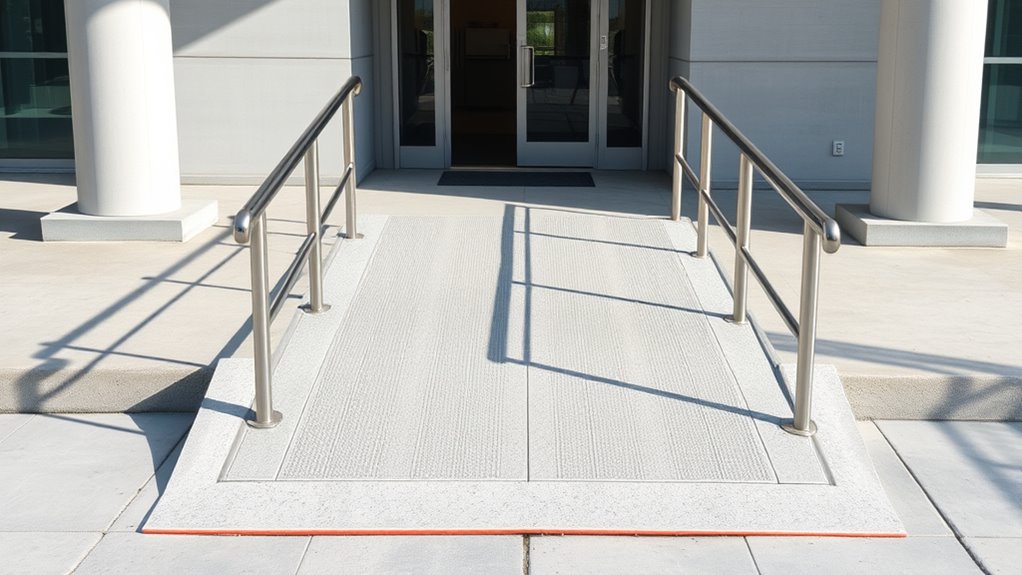 maintain accessible safe entryways