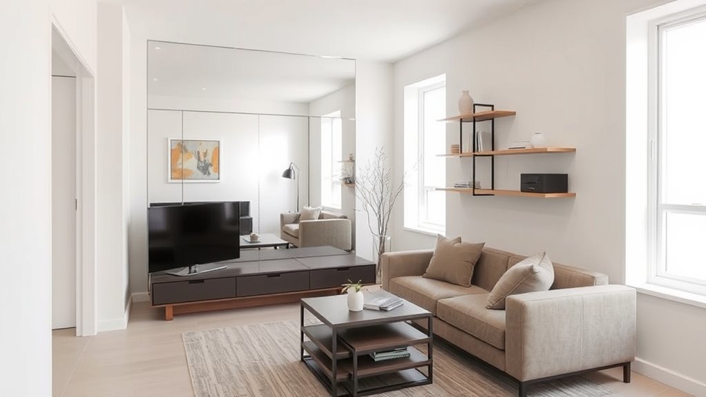 maintain organized minimalist spaces