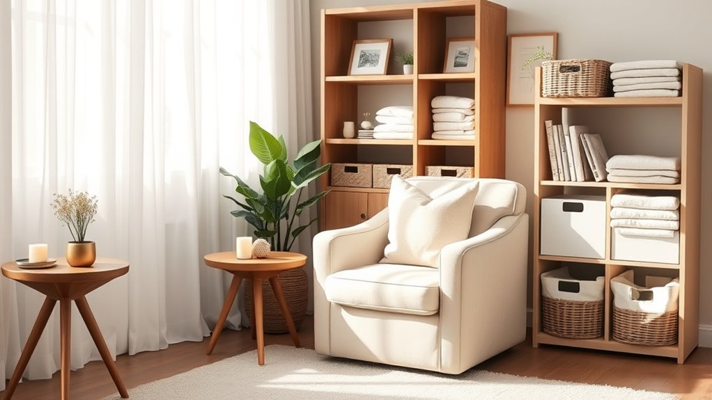 maintain tidy organized space