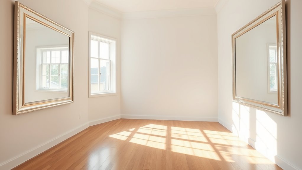 maximize light with mirrors