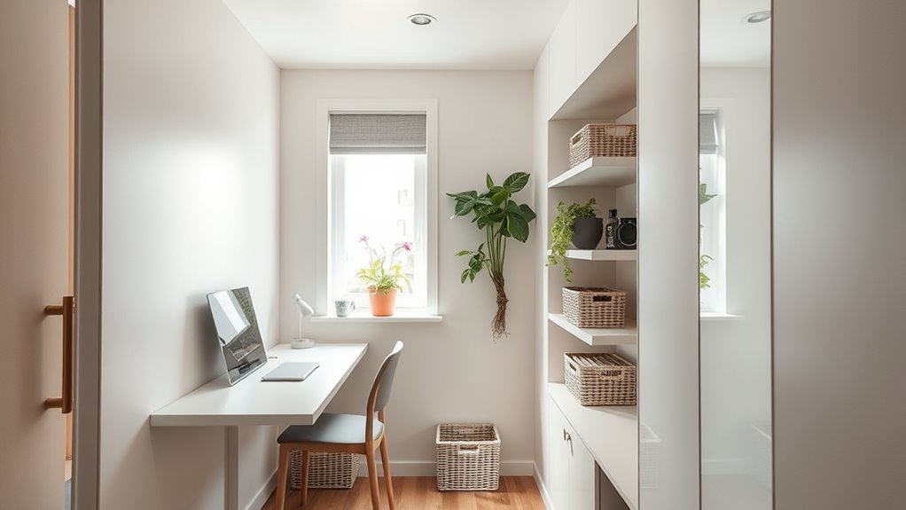 maximize space with multifunctional furniture