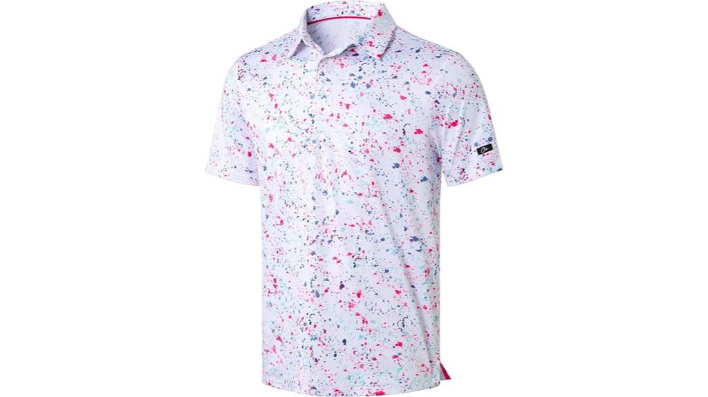 men s short sleeve golf polo