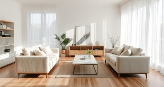 minimalist cozy living spaces