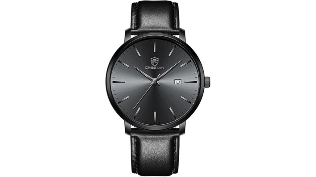 minimalist waterproof men s watch