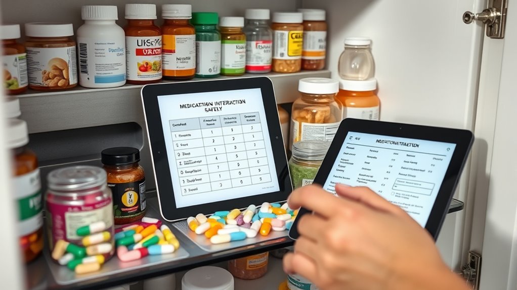 monitor drug interactions carefully
