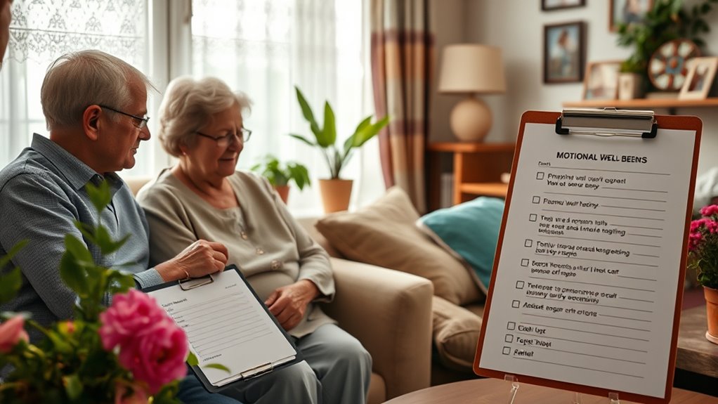 monitor emotional and social health