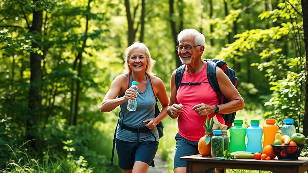 monitor hydration and signs