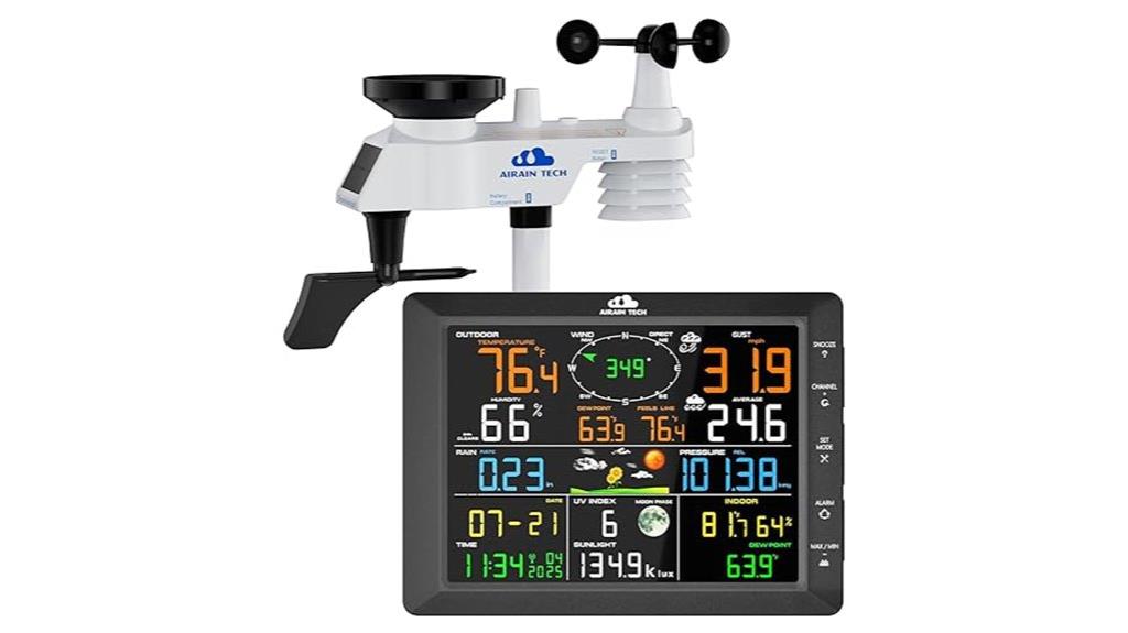 multiple function wireless weather station
