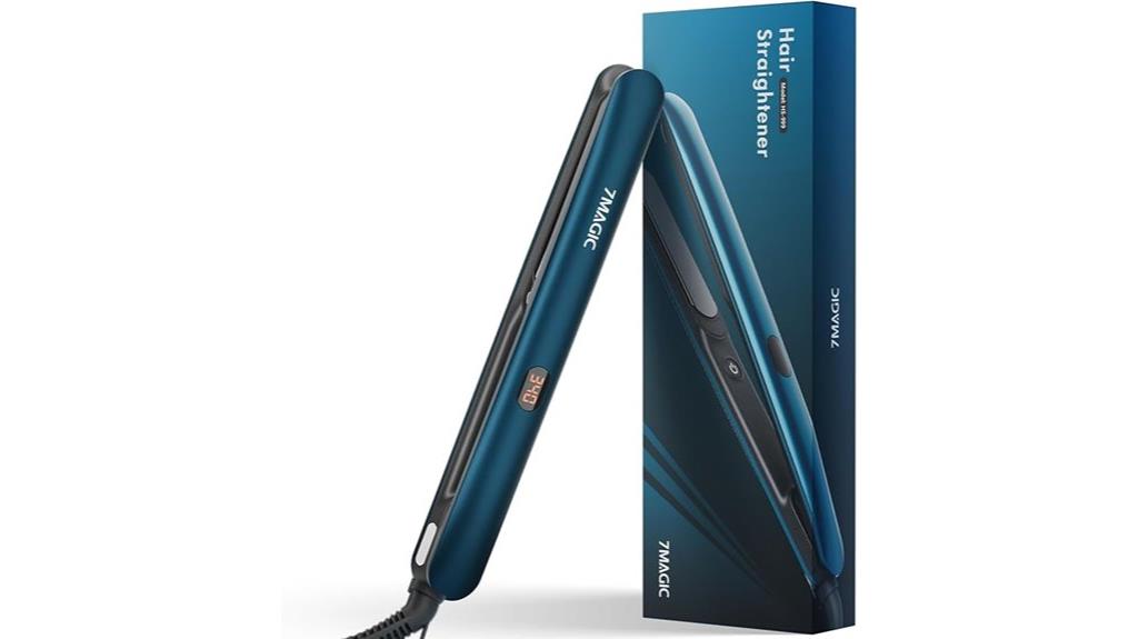 one inch titanium ceramic straightener