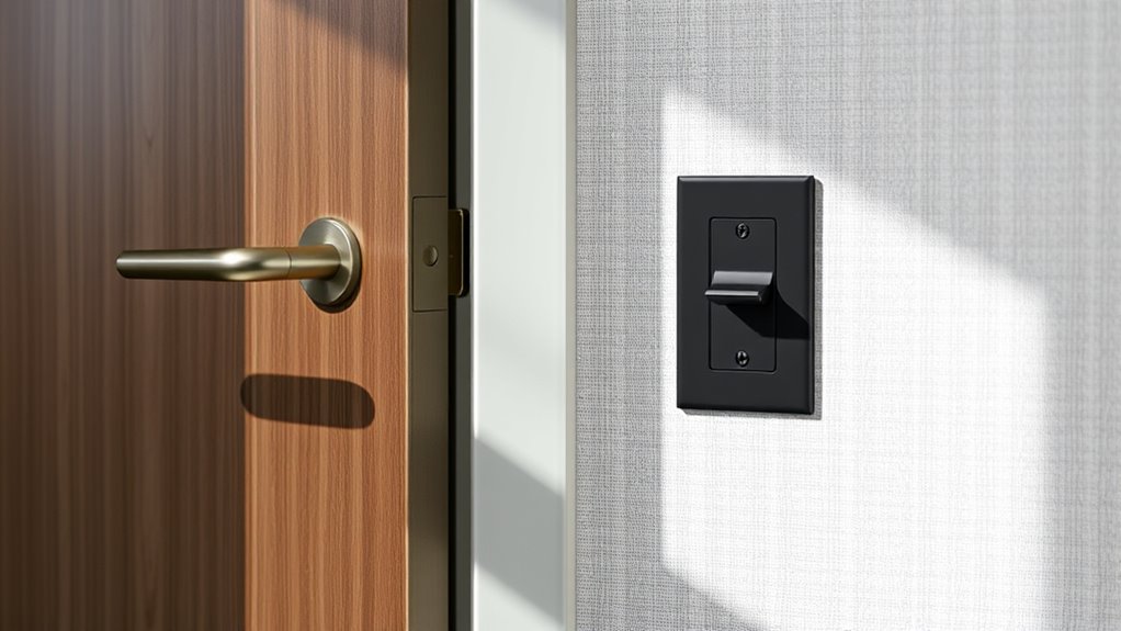 optimal door switch positioning