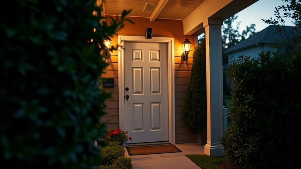 optimal doorbell camera placement
