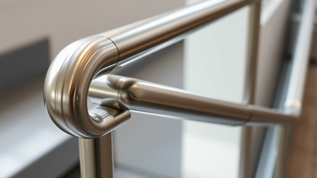 optimal handrail height standards