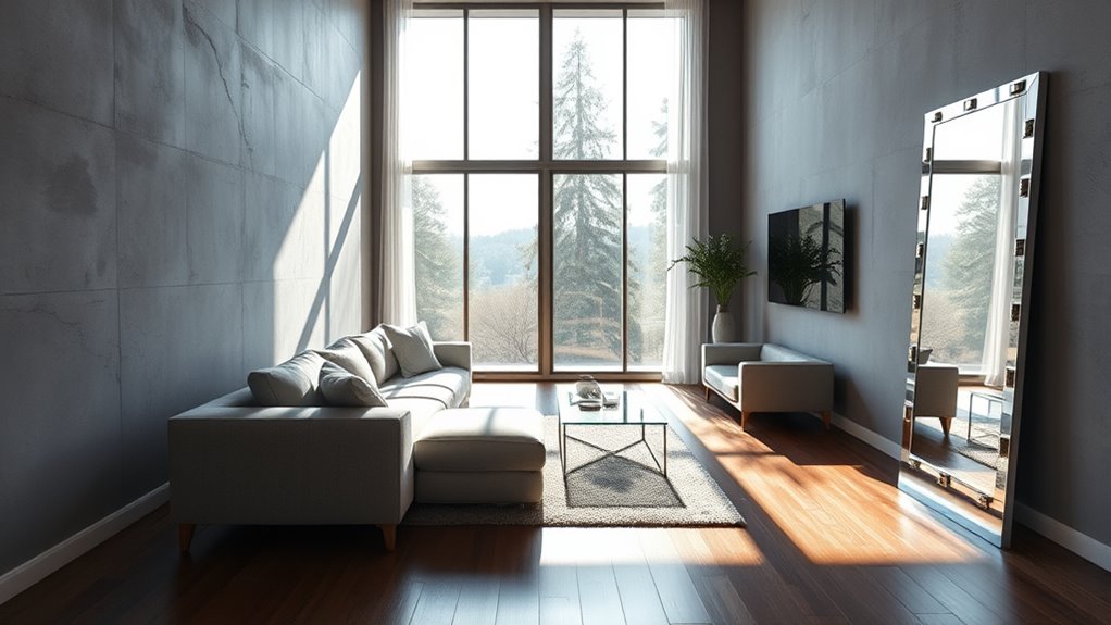 optimal mirror placement for light