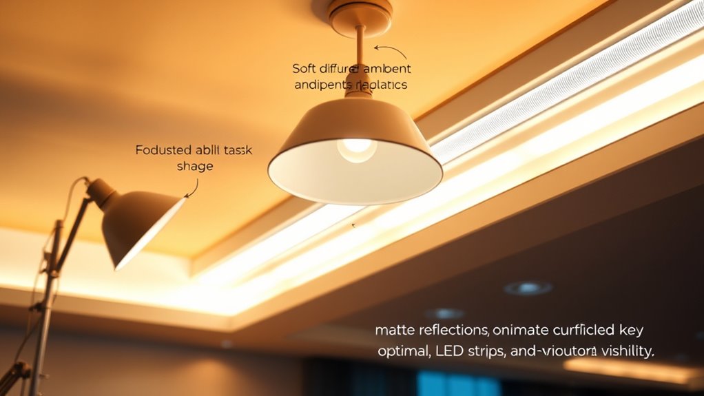 optimized lighting for visibility