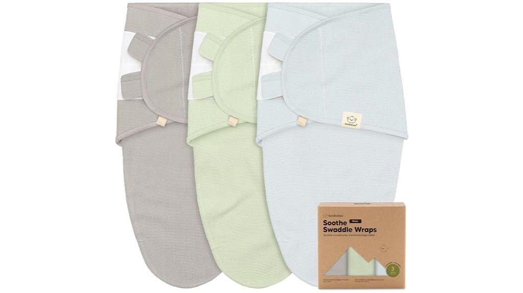 organic swaddle blanket set