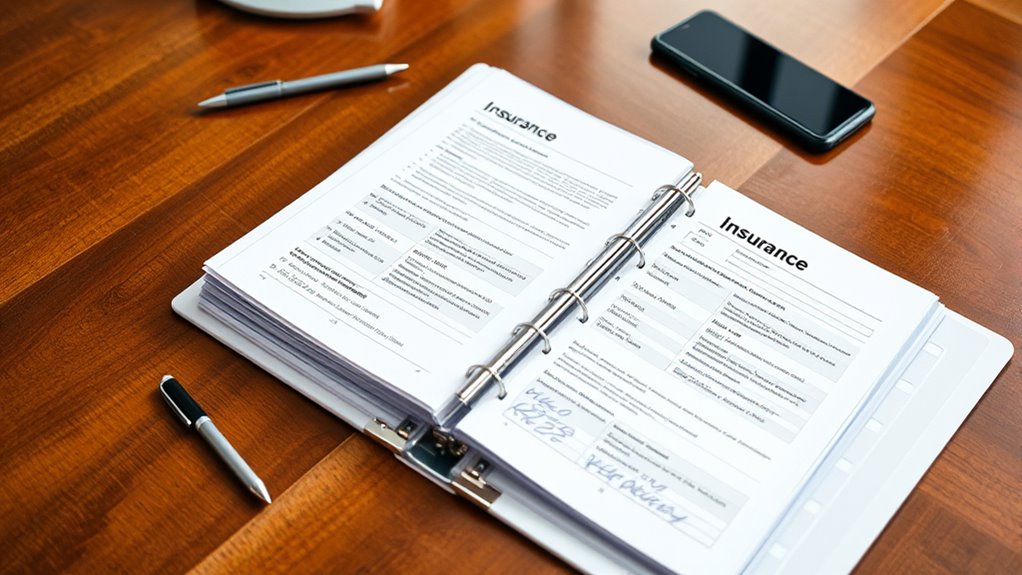 organize insurance and billing