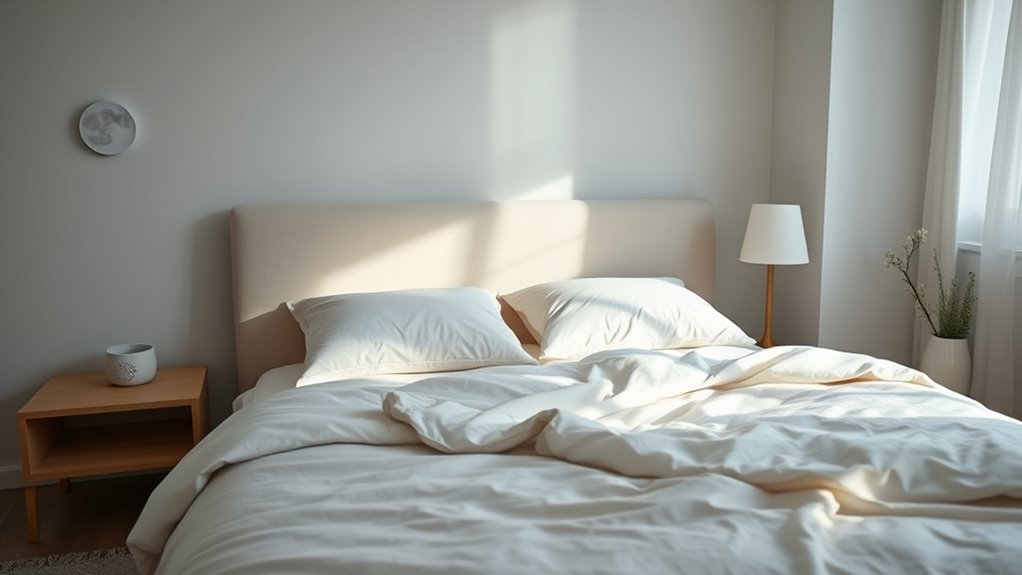 organized bedroom promotes restful sleep