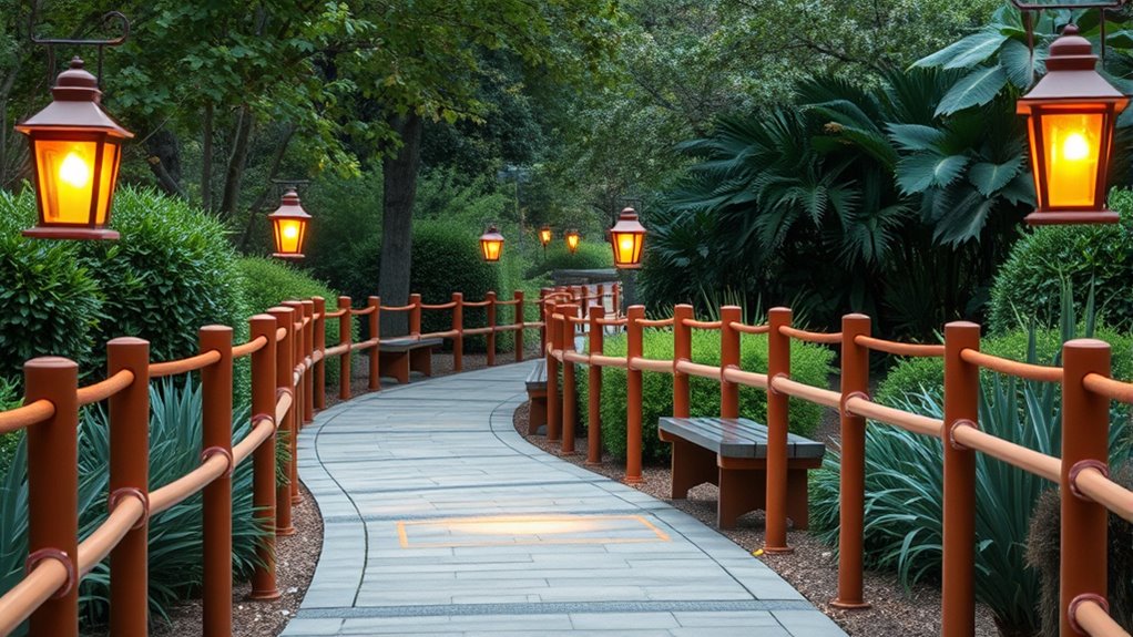 outdoor path safety enhancements