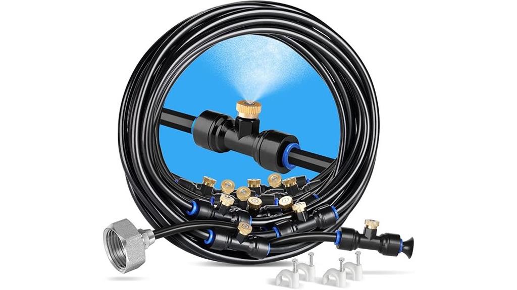 outdoor patio misting system
