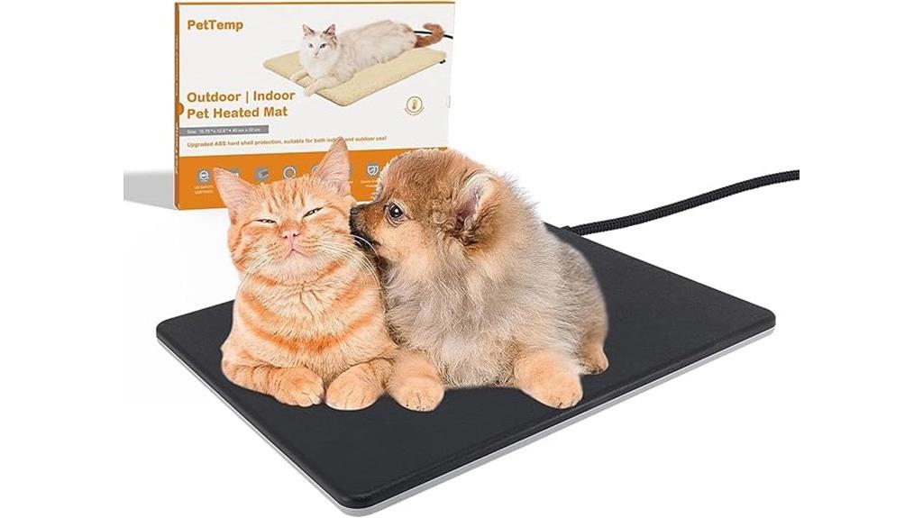 outdoor waterproof heated pet pad