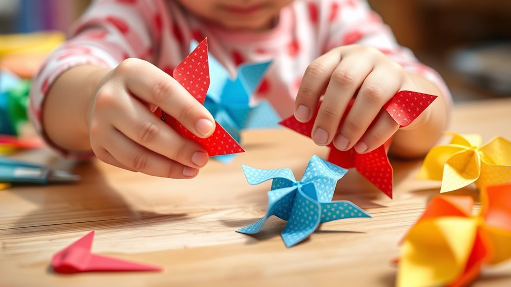 paper craft improves motor skills