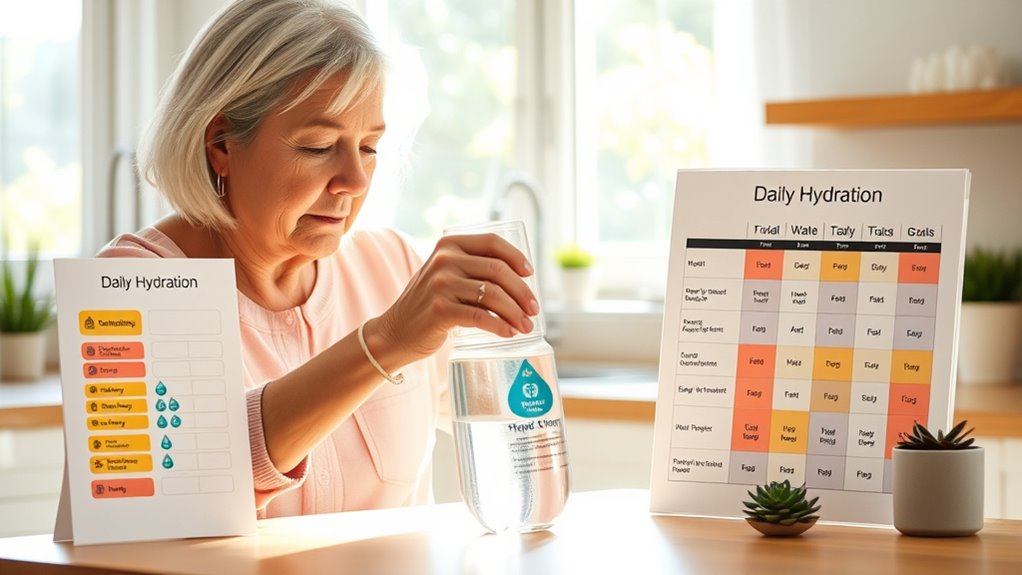 personal hydration goal tracking