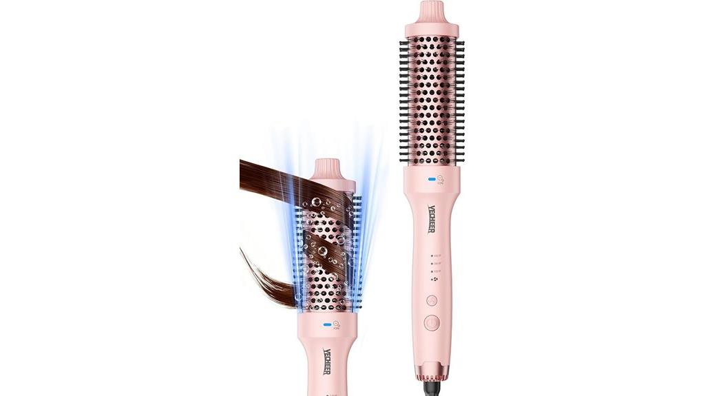 pink thermal blowout brush