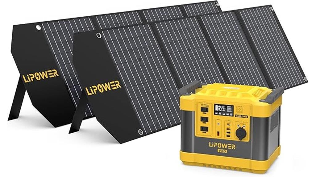 portable 1120wh solar power