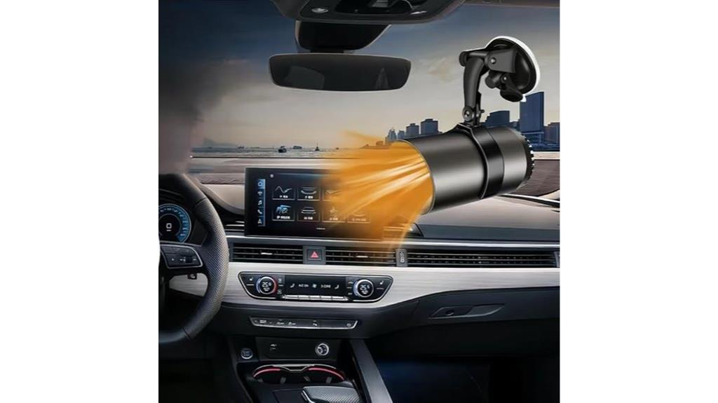 portable 12v car climate device