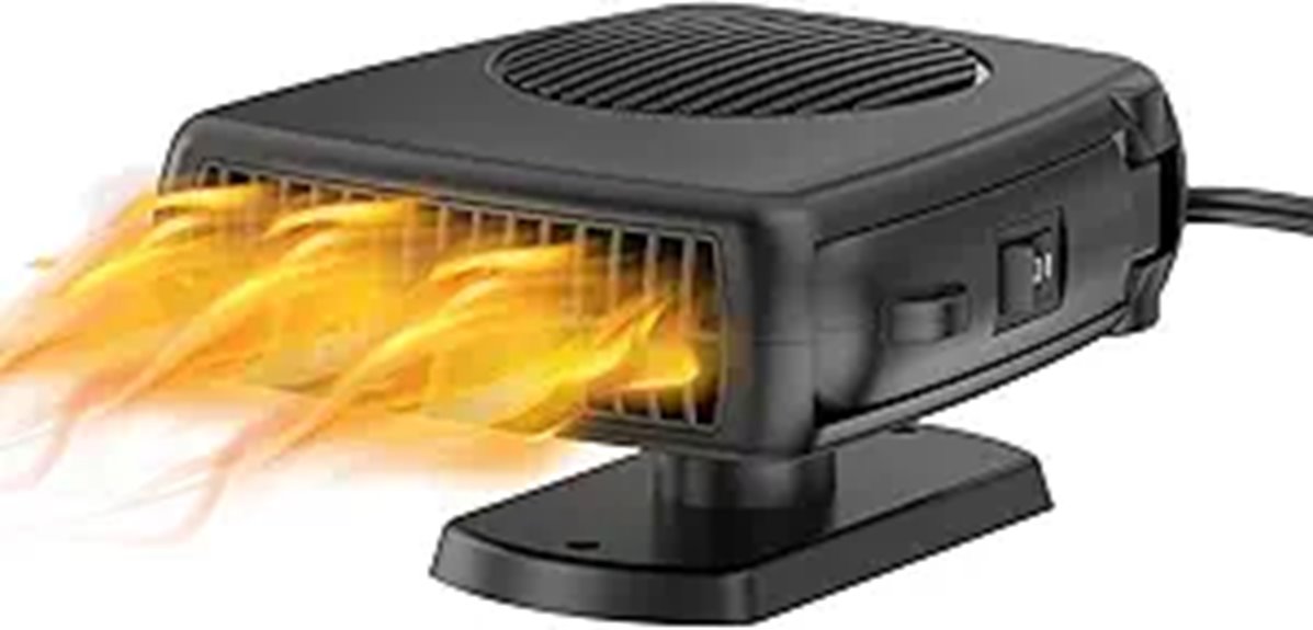 portable 12v car heater