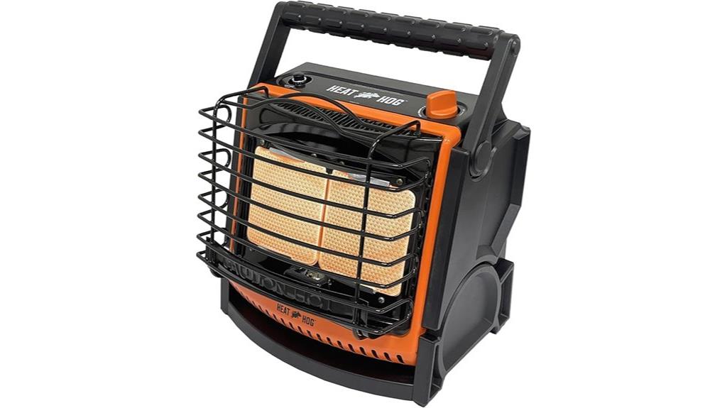 portable 18k btu propane heater