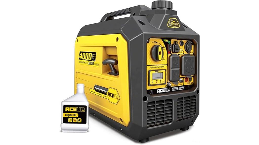 portable 4000w gas generator