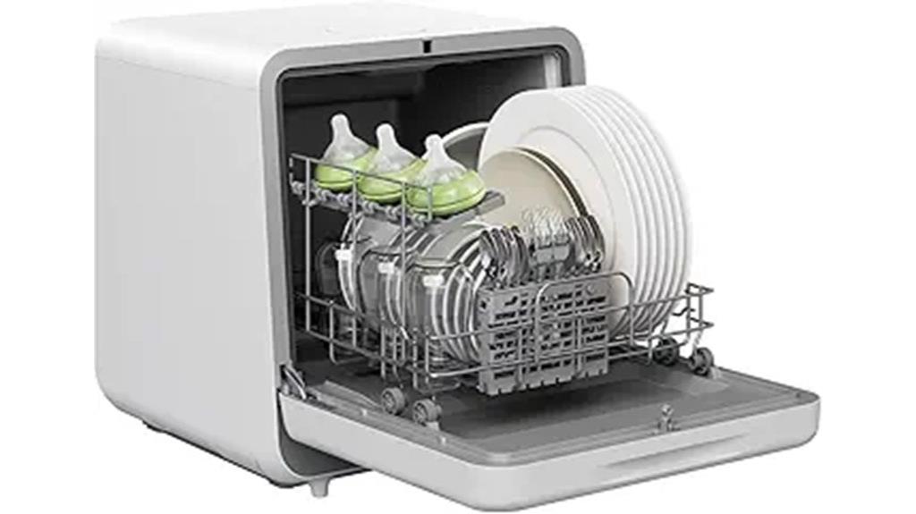 portable dishwasher with water tank