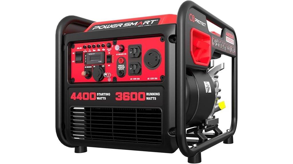 portable gas generator for camping