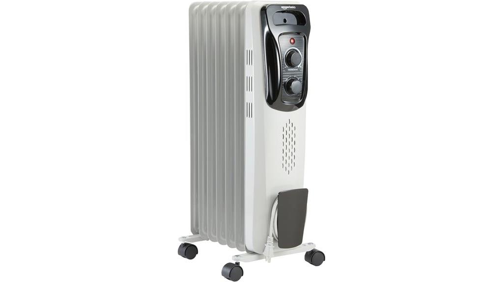 portable oil radiator heater