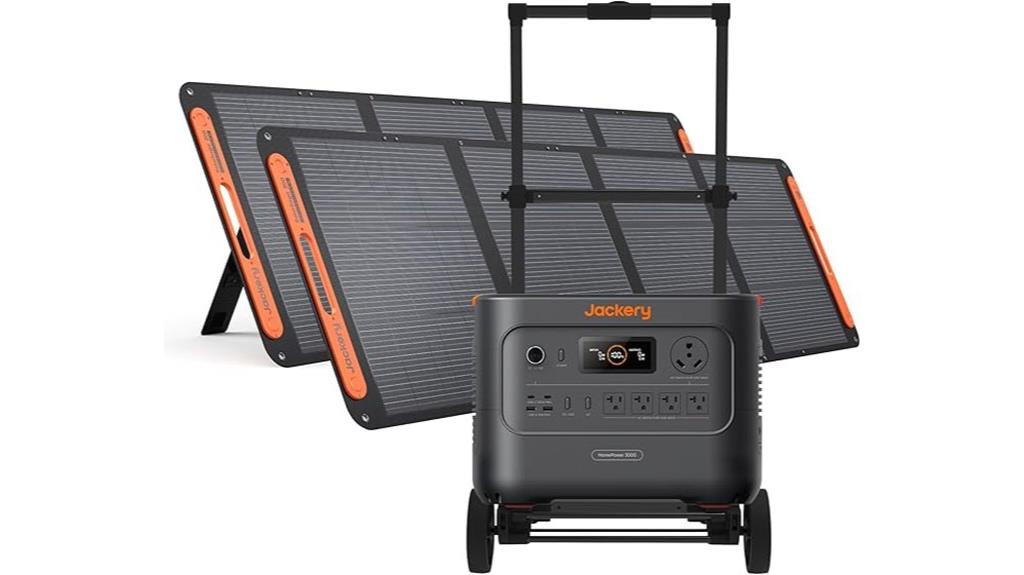portable power station with solar