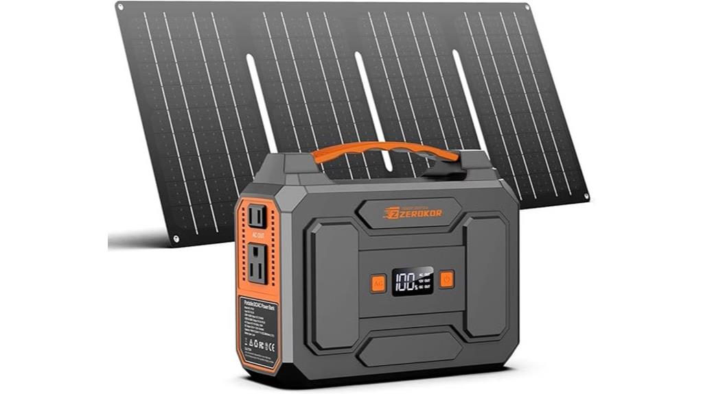 portable solar power kit