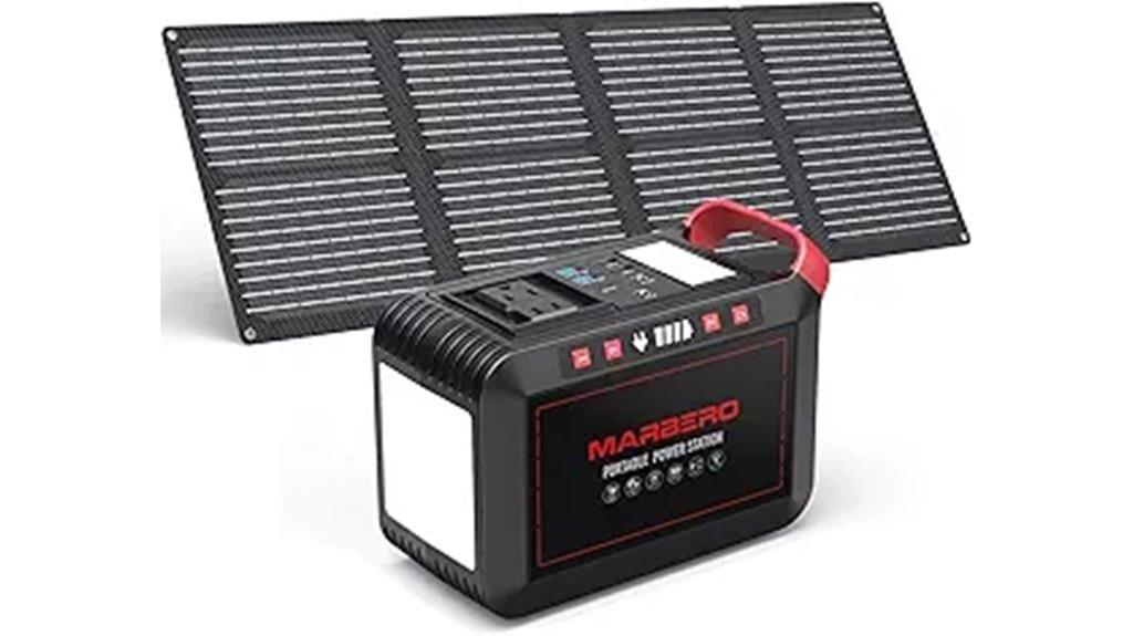 portable solar power system