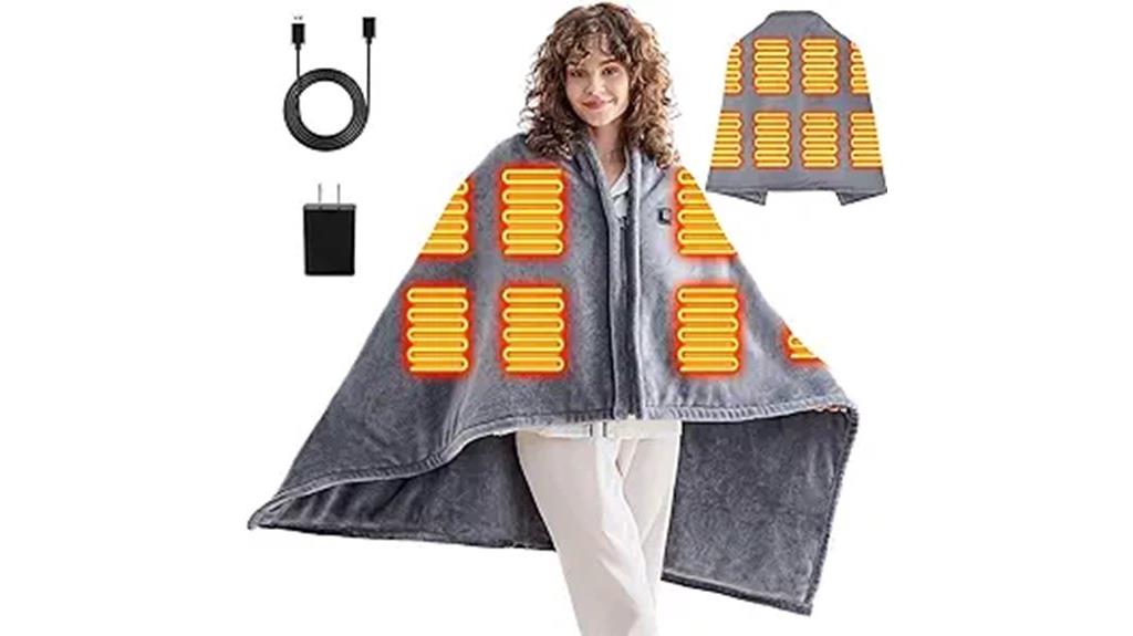 portable usb electric blanket