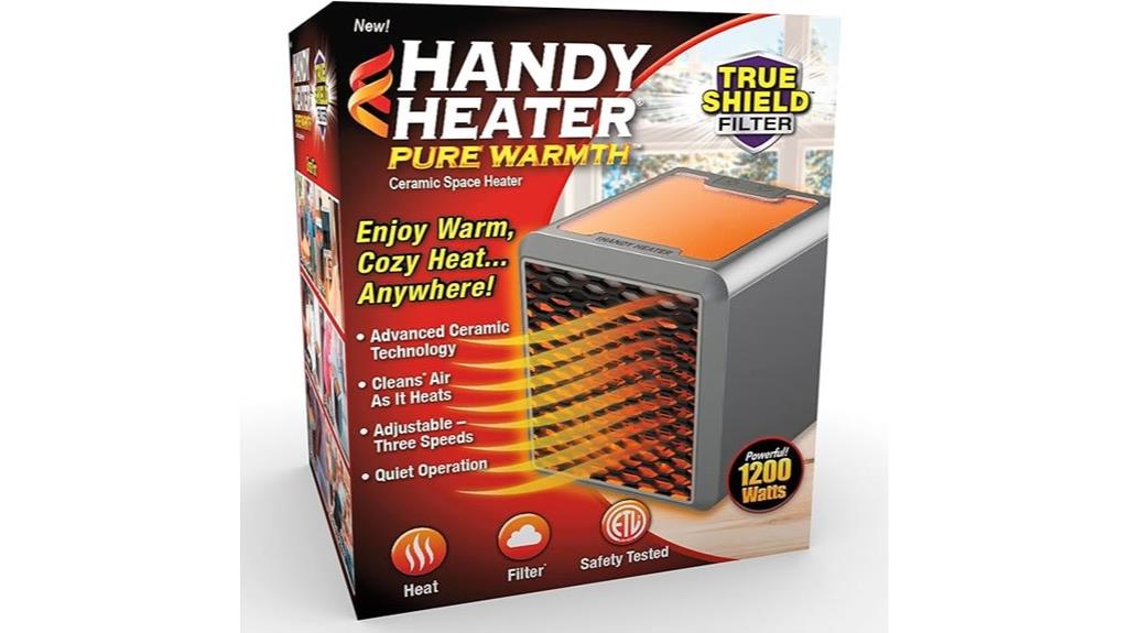 portable wall mounted heater