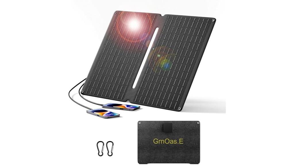 portable waterproof solar charger