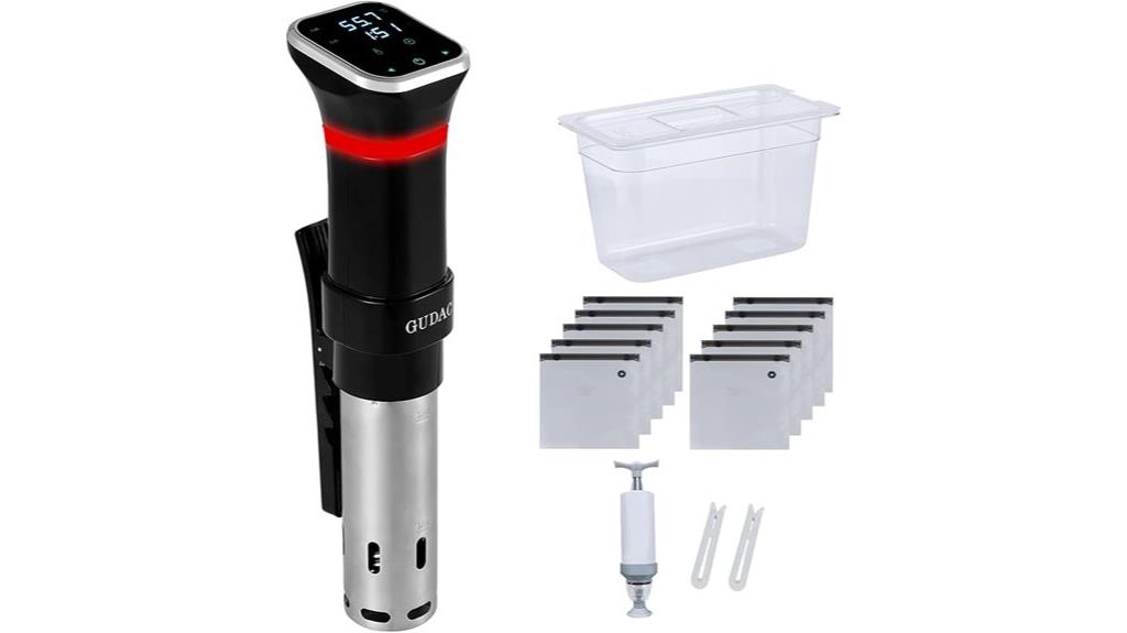precision cooker with containers