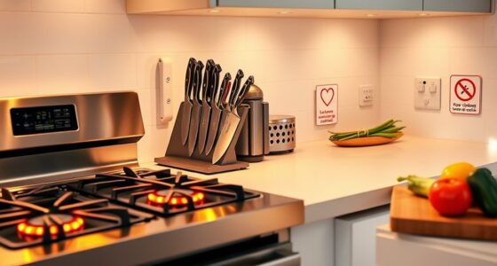 prevent burns cuts clutter