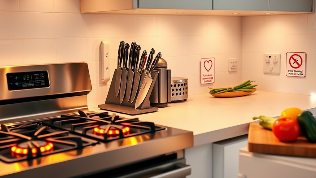 prevent burns cuts clutter