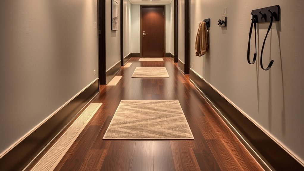 prevent slips and hazards